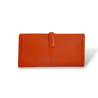 Clutch Hermès Jige Laranja 