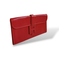 Clutch Hermès Jige Cereja Clutch Hermès Jige Cereja