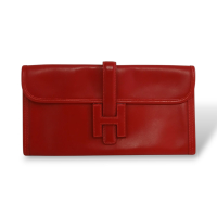 Clutch Hermès Jige Cereja Clutch Hermès Jige Cereja