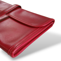 Clutch Hermès Jige Cereja Clutch Hermès Jige Cereja
