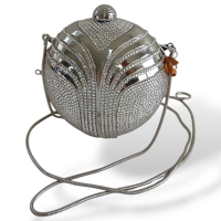 Clutch Isla Com Aplicação de Cristais