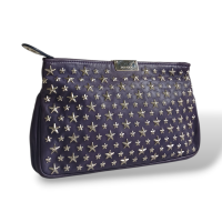 Clutch Jimmy Choo Roxa Estrelas