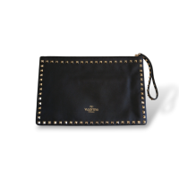 Clutch Valentino Rockstud Preta 