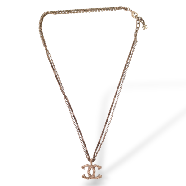 Colar Chanel Light Gold Colar Chanel Light Gold