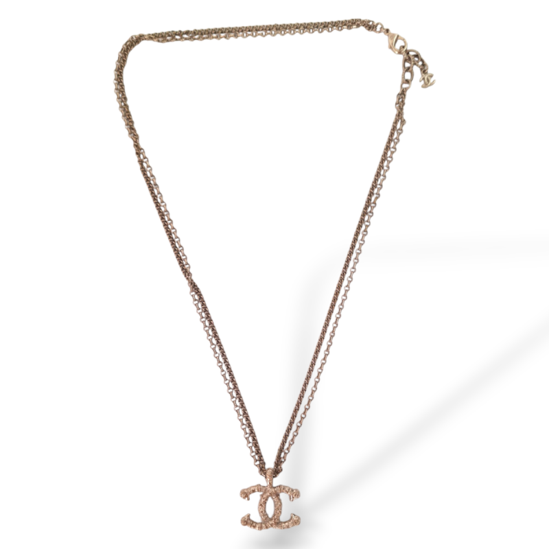 Colar Chanel Light Gold Colar Chanel Light Gold