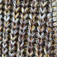 Colete Cruise Dourado e Marrom - U