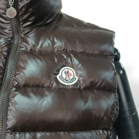 Colete Moncler Marrom Café-40