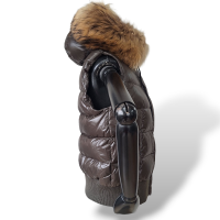Colete Moncler Nylon Verde Musgo-40
