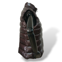 Colete Moncler Marrom Café-40