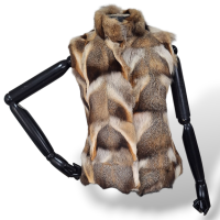 Colete de Pele Raposa-PP