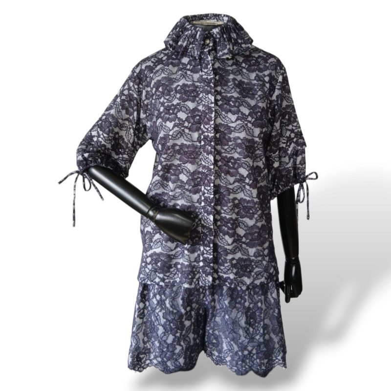 Conjunto Chanel Renda Azul Marinho - 36/40