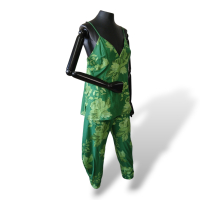 Conjunto Cris Barros Verde Bordado - 36/38 Conjunto Cris Barros Verde Bordado - 36/38