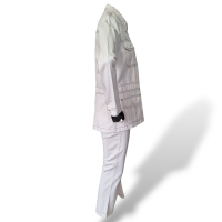 Conjunto Cris Barros Jeans Off White Pespontado-36 Conjunto Cris Barros Jeans Off White Pespontado-36