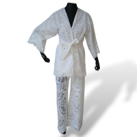 Conjunto Cruise Renda Branco-UN