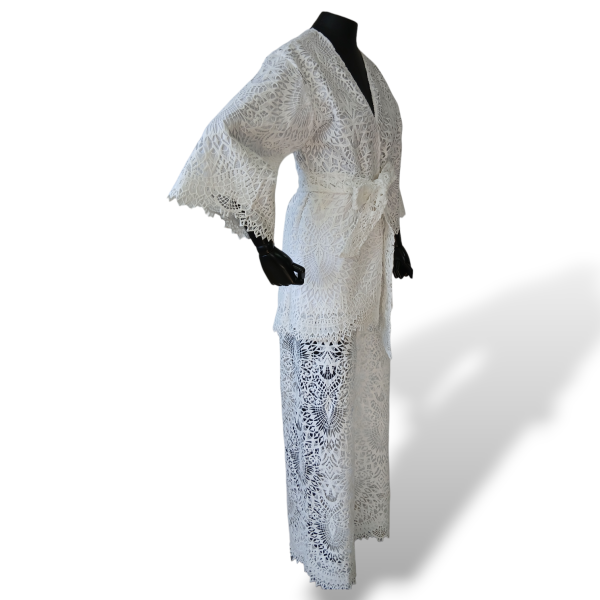 Conjunto Cruise Renda Branco-UN