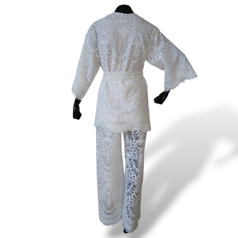 Conjunto Cruise Renda Branco-UN