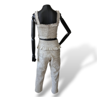 Conjunto Cruise Tear Chess Fios Dourados - 36/38