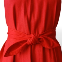 Vestido De Goeye Tecido Vermelho - 36 Vestido De Goeye Tecido Vermelho - 36