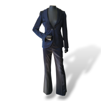 Conjunto Gucci Cetim Azul - 36/38