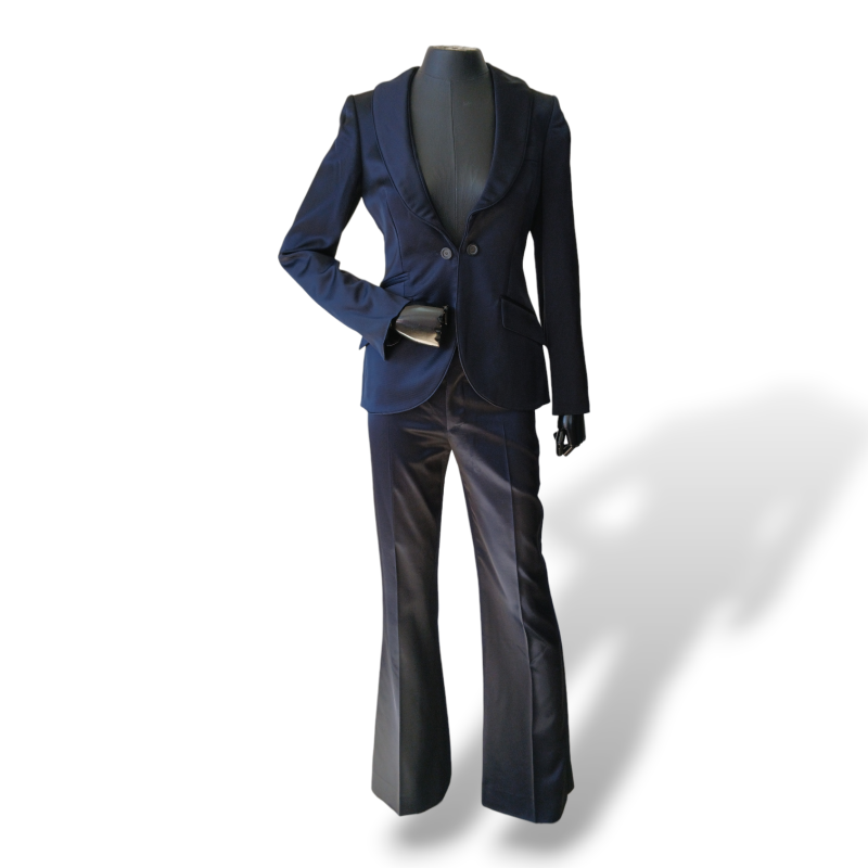 Conjunto Gucci Cetim Azul - 36/38