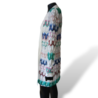 Conjunto Missoni Vestido e Casaquinho Branco-40