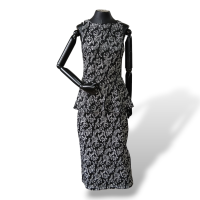 Conjunto Mixed Adamascado Estampado - 38