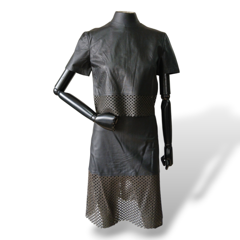 Conjunto Talie NK Couro Preto