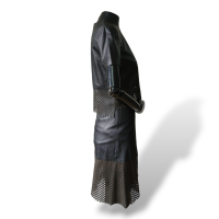 Conjunto Talie NK Couro Preto