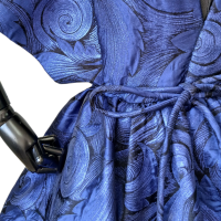 Conjunto Paula Raia Azul de Saia e Blusa-38