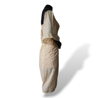 Conjunto Paula Raia Veludo Bege - 36/38 