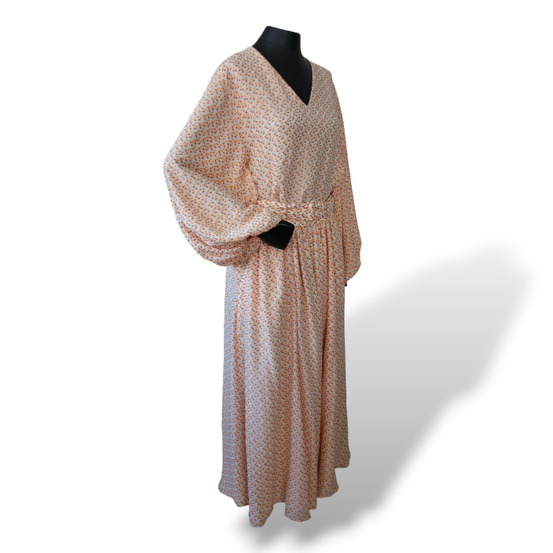 Conjunto Paula Raia Poá Laranja - 36