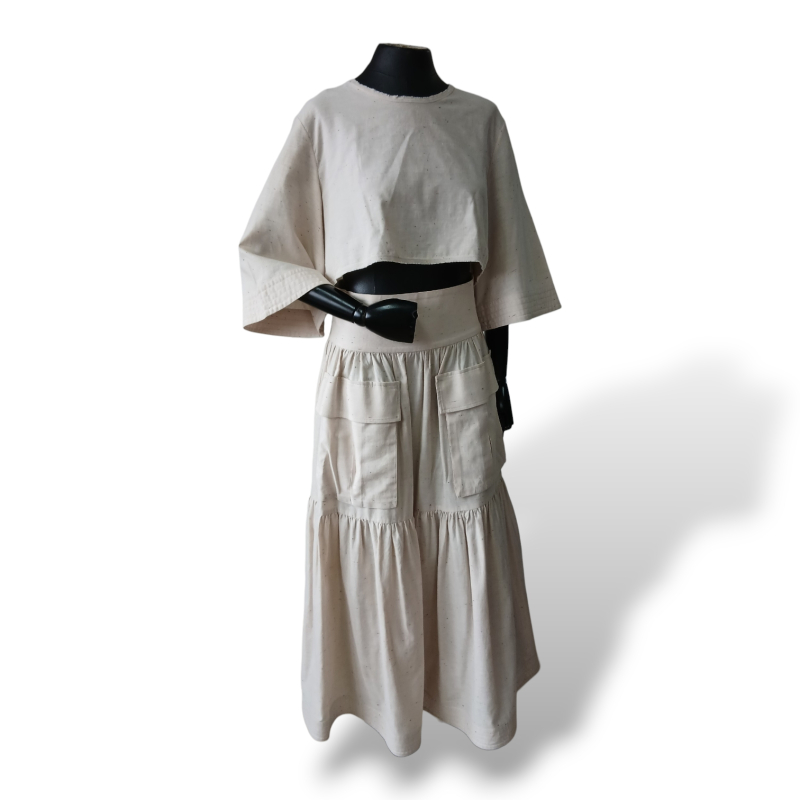 Conjunto Paula Raia Cru - 38