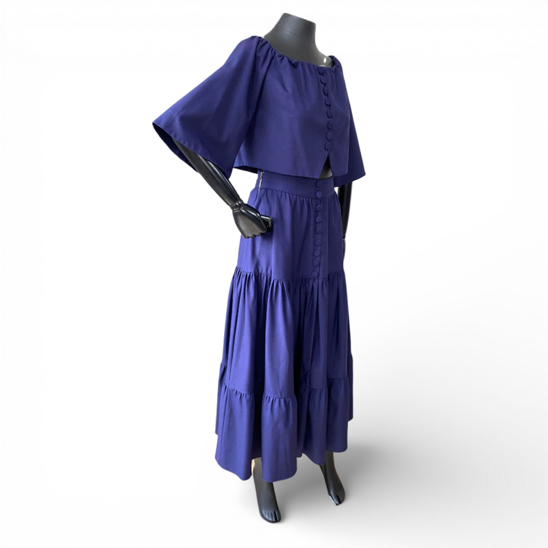 Conjunto Paula Raia Em Linho Marinho-38