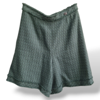 Conjunto Chanel em Tweed Verde Musgo