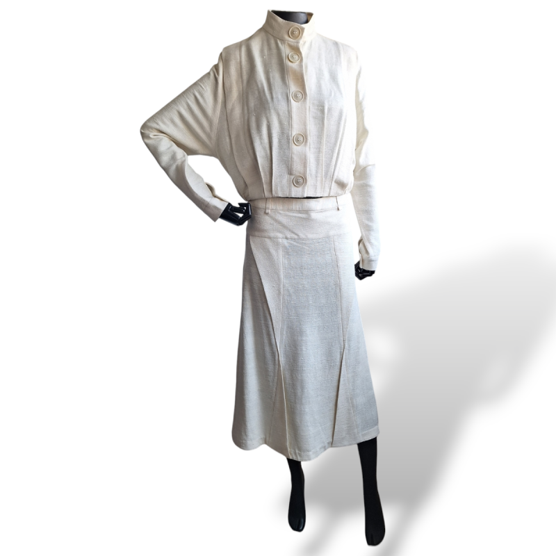 Conjunto De Goye Off White  Conjunto De Goye Off White