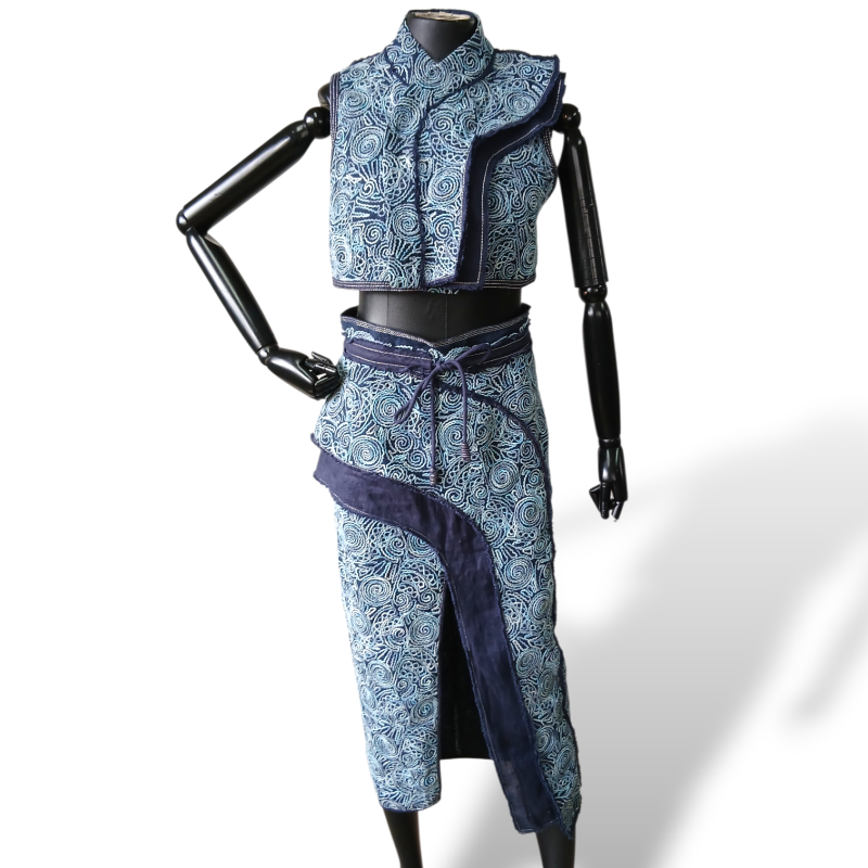 Conjunto De Goeye Azul-36