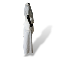 Conjunto De Goeye de Linho Cru Saia e Blusa -38