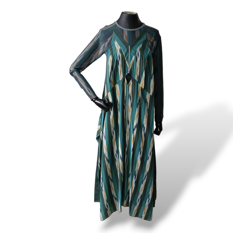 Conjunto De Goeye Estampado Verde Musgo-36