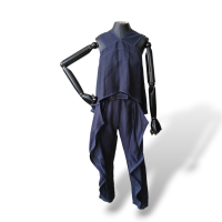 Conjunto De Goeye Marinho de Calça, Saia e Blusa-38