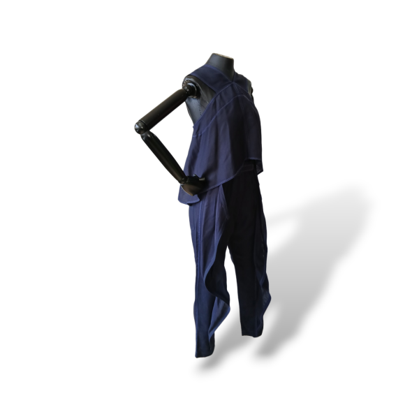 Conjunto De Goeye Marinho de Calça, Saia e Blusa-38