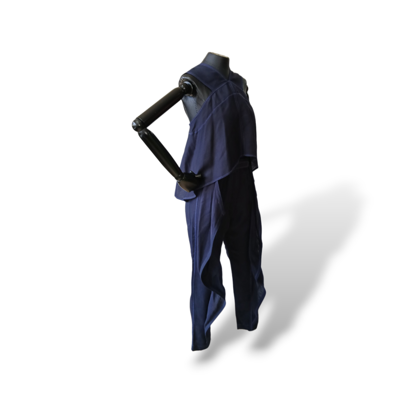 Conjunto De Goeye Marinho de Calça, Saia e Blusa-38