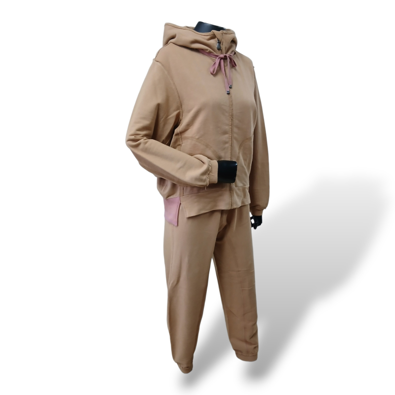 Conjunto De Goeye Tecido Caramelo - P/PP