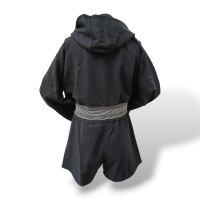 Conjunto De Goeye Preto Listras - P/M