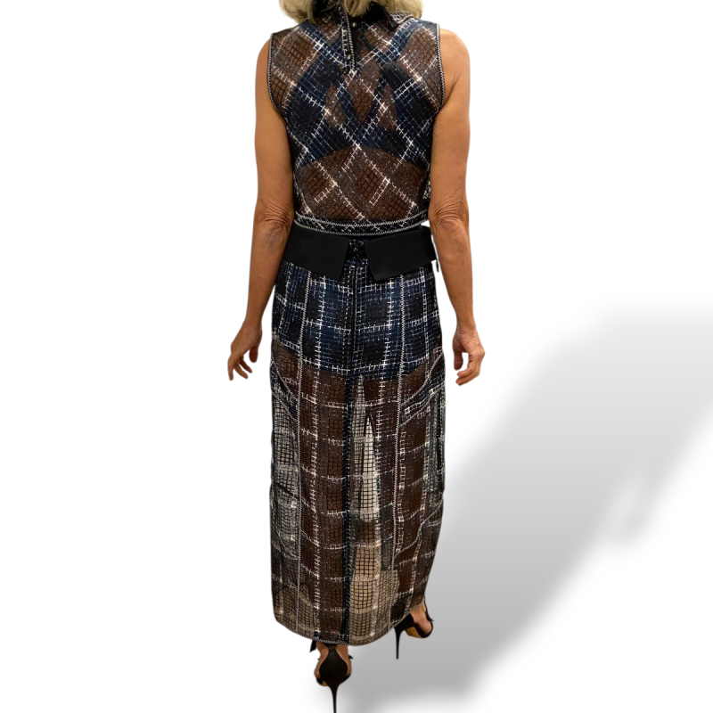 Conjunto De Goeye Azul e Preto - 36