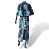 Conjunto Raia de Goeye Tye Die Azul e Verde-38