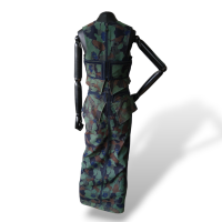 Conjunto De Goeye Camuflado de Saia e Blusa-36