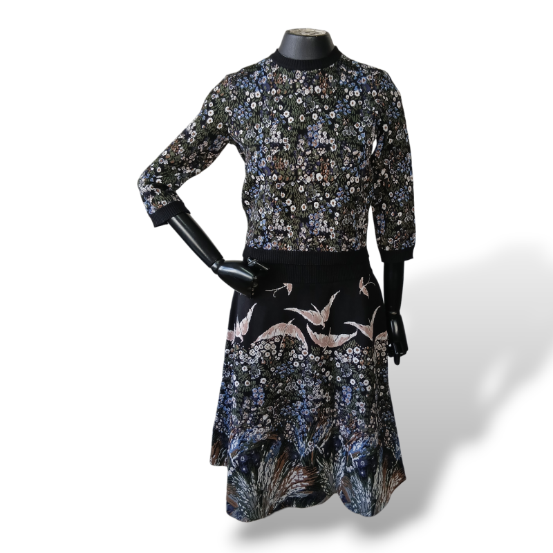 Conjunto Valentino Tricot Estampado - P 