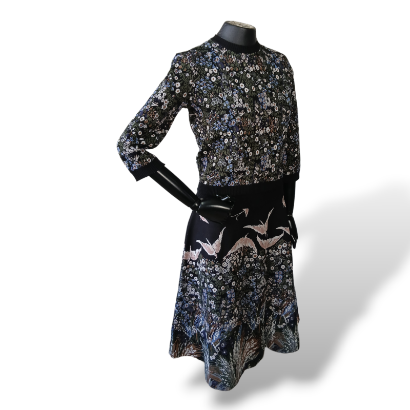 Conjunto Valentino Tricot Estampado - P 