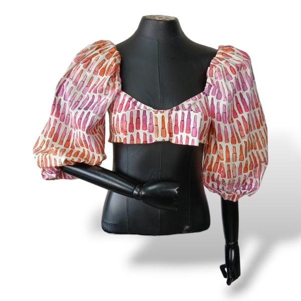 Cropped Adriana Degreas Estampado - P 