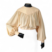 Blusa Paula Raia Cropped Amarela - 36